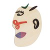 Kids Wooden Puzzle Board 26 Blocks Face Shaped Improve Imagination