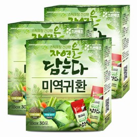 Joeun Yakcho 미역귀환 스틱 30포 x 3g x 3박스 Seaweed Return Stick 30 Packs x 3g x 3 Boxes