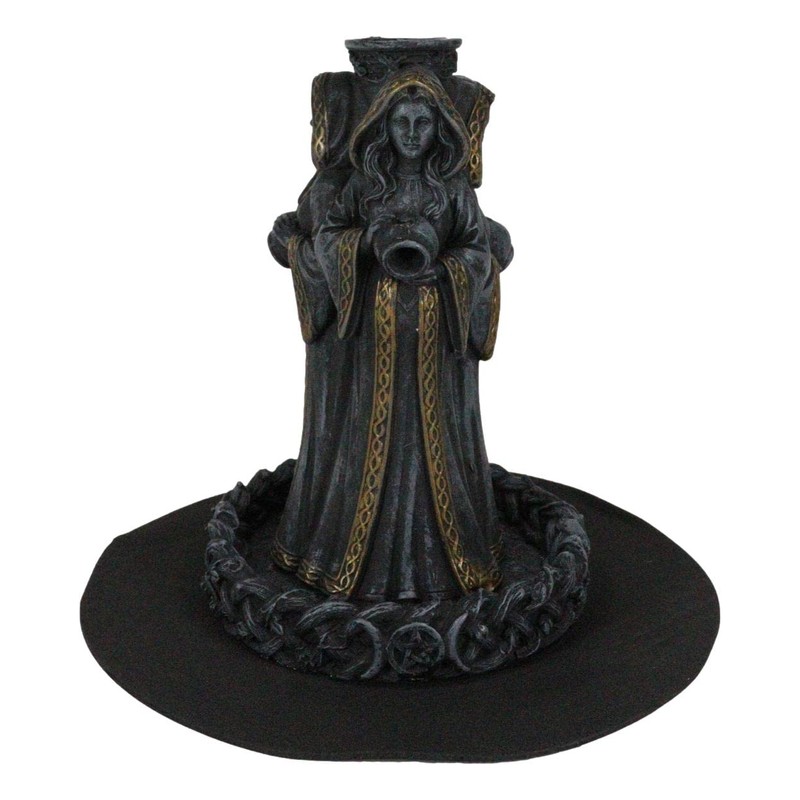 Ebros Gift Wicca Triple Goddess Maiden Expecting Mother and Crone