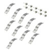 10 x Picture Frame Spring Clips Zinc Plated Steel Spring