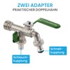 Bächlein Universal double outlet tap