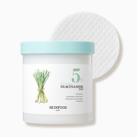 skin food [Skinfood] Lemongrass Niacinamide Moisture Toner Sensitive Pads 60 sheets 250g / [스킨푸드] 레몬그라스 나이아신아마이드 수분 토너 민감성 패드 60매 250g