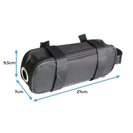 windmeile | controller bag for up to 1000W controller, polyester, protection from light rain and dust, bike, e-bike, electric bike, pedelec