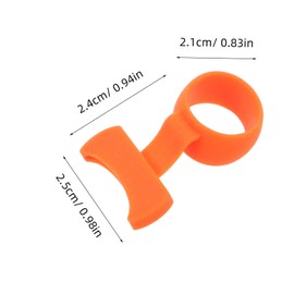 CORHAD Secure Play Plectrum Holder Comfortable Finger Guard for Guitar Picks Bass Guitar Accessories