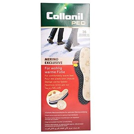 Collonil Merino Exclusive Insoles Men's Sizes 69430000430, Size 9 UK - Multicolour - 43 EU