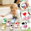 Wettarn 12 Pcs Cows Party Favors Cows Stress Toy Mini