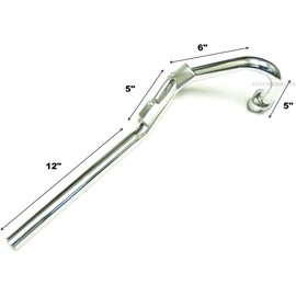 Replacement 28mm Exhaust Pipe ONLY For Dirtbikes Compatible with CRF50 XR50 CRF XR 50 SDG TaoTao Atomik 50cc 70cc 110cc And Many Other Copies