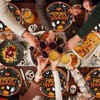 24 Pcs Happy Halloween Party Disposable Paper Plates Cute 9