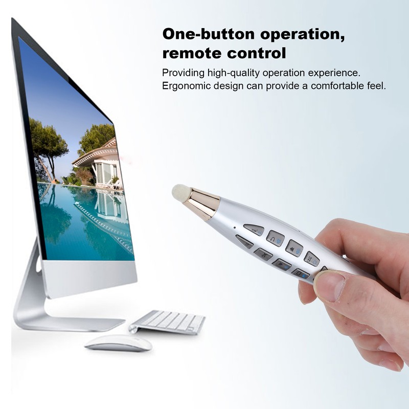 2.4G Wireless Air Mouse Voice Control Pen PPT Powerpoint Page