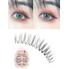 Dorisue lashes Pack 3D False Eyelashes Extensions Black and Brown