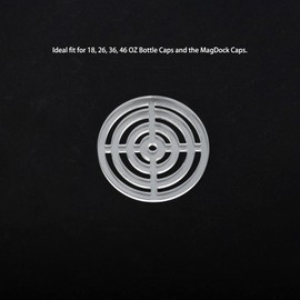 LUAATT Ice/Fruit Blocker Gate for YETI Rambler Bottle Chug Cap Trumbler Fits 18, 26, 36, 46 OZ Bottle Caps and The MagDock Caps(2 Pcs)