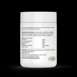 NUTRA-LIFE High Strength Vitamin C + D + Zinc 200 Tablets