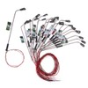 Fenteer 20 Pieces Ho 1:200 Degree Graduation Street Lights Street