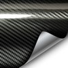 VVIVID Epoxy High Gloss Black Carbon Fibre Vinyl Automotive Wrap