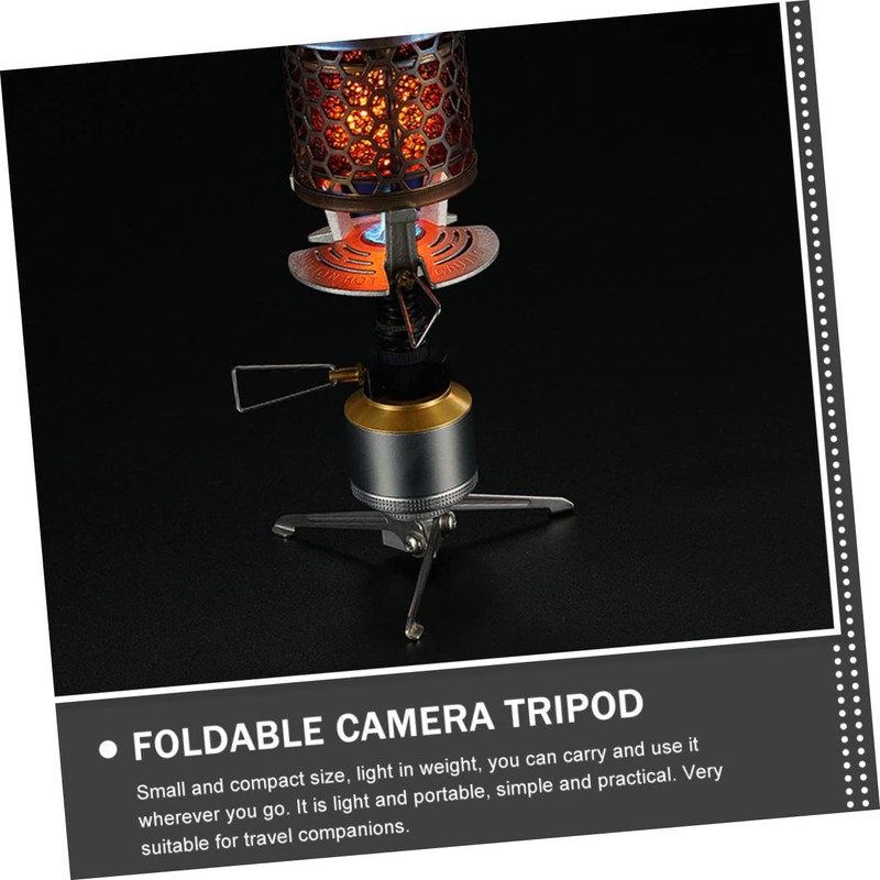 OSALADI Tripod Stand for Gas Canisters Cameras Portable Mini Tripod