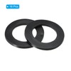 PATIKIL M25 Rubber Flat Washers 16pcs 25mm Inner Diameter 39mm
