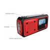 Kaito KA368 Digital Solar Crank AM FM NOAA Weather Radio