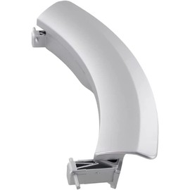 DEKAROX Door handle with axles for Siemens 751791 00751791 for washing machine front loader such as iQ700 iQ790 iQ500 varioPerfect S12 S14 S16 superSilence extra class