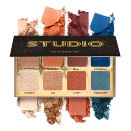Mirabella Studio Makeup Eyeshadow Palette - Highly Pigmented Matte & Shimmer Shades. Long-Lasting - Professional-Grade Talc-Free, Gluten-Free & Cruelty- Free Cosmetics