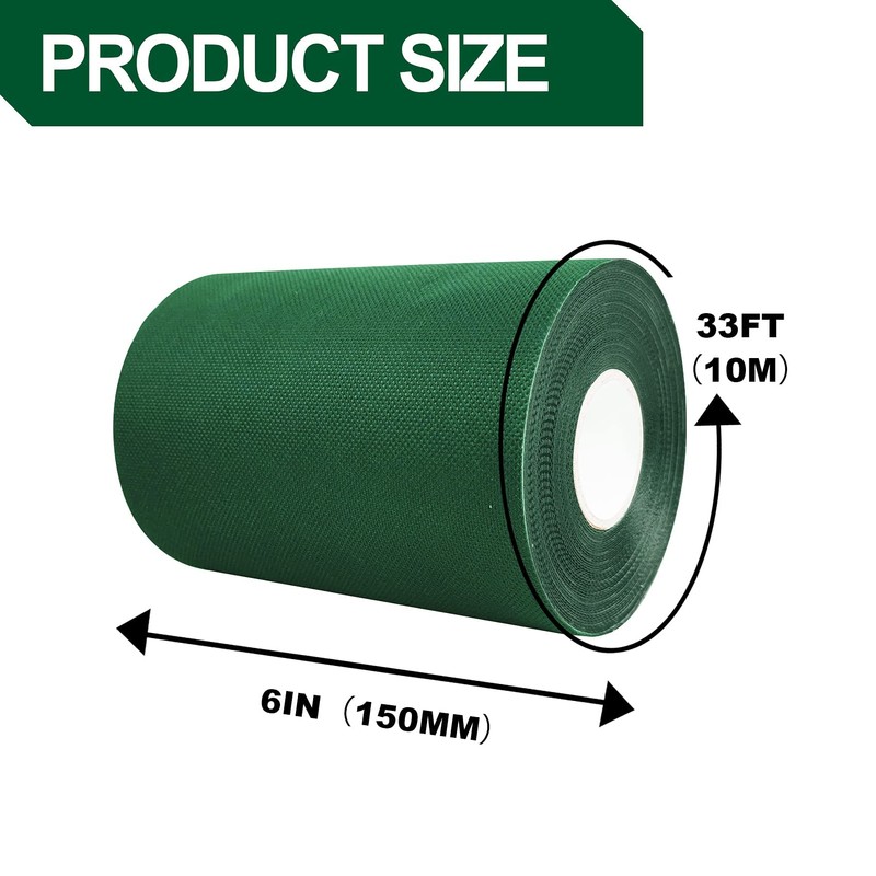 EDSRDRUS Double Sided Artificial Grass Tape 2IN x 16FT Artificial