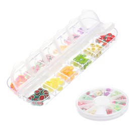 TOVINANNA Fruit Slice Nail Art Decorations of Vivid for Manicure Assorted Shapes Colors for Friends Family Create Stunning Nail Designs