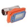 Water Flowmeter Digital Display Flow Sensor Stainless Steel Acid Alkali