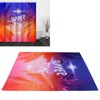 Shower Curtain Waterproof Thick Polyester PunchFree Curtain with Hook for
