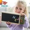 Micki-Magnetbuchstaben mit Box – Bunte Magnetbuchstaben aus Holz für Kinder