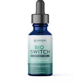 Science Natural Supplements Bio Switch Dietary Supplement 2 Fl Oz. NEW