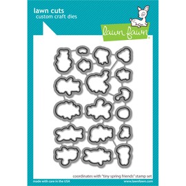 Lawn Fawn LF2779 Tiny Spring Friends - Lawn Cuts Dies