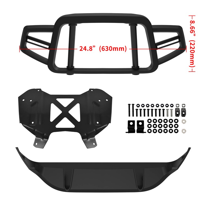KATIMOTO Front Bumper Guard Kit for Can-Am Ryker, Front Bumper