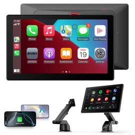 Car Stereo,9 Inch CarPlay Screen for Apple Car play & Android Auto,Portable Car Player Wireless Car Play Screen with Voice Control, Suitable for Most Vehicles