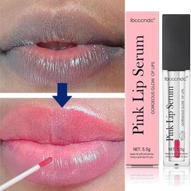 Lips Pink Serum Remove Dark Smoke Lip Plumping Oil Bleaching Melanin Repair Lip Lines Moisturizing Brighten Lip Care Cosmetics - Colour: 3PCS