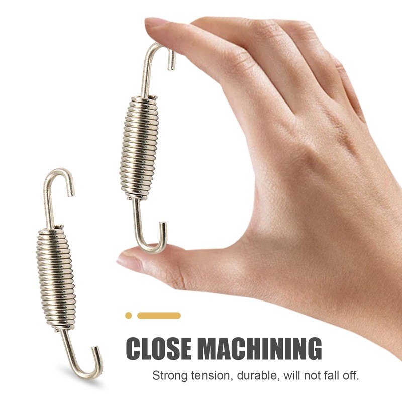 waswale Exhaust Pipe Spring, Extended Range Stainless Steel Exhaust Reinforced