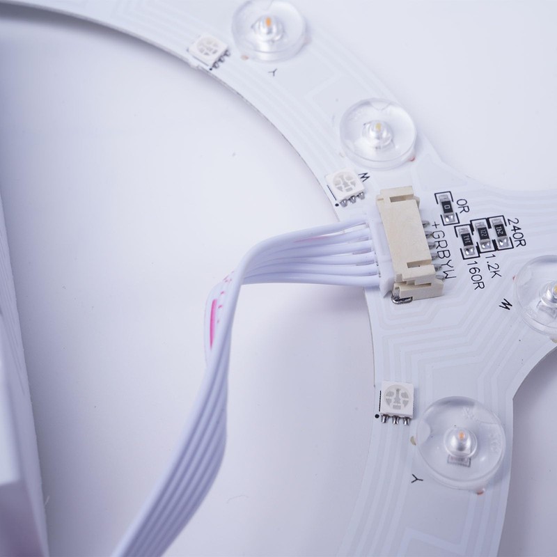 KPIBEST Bluetooth Ceiling Fan Light Kit, 36W with 7 Color