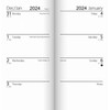 2025 Diary Slim Week to View Fashion soft padded hardback
