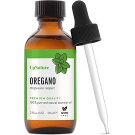 UpNature Oregano Essential Oil - 100% Natural & Pure Oregano Oil - Essential Oils for Diffuser - Aromatherapy Oil - 2oz