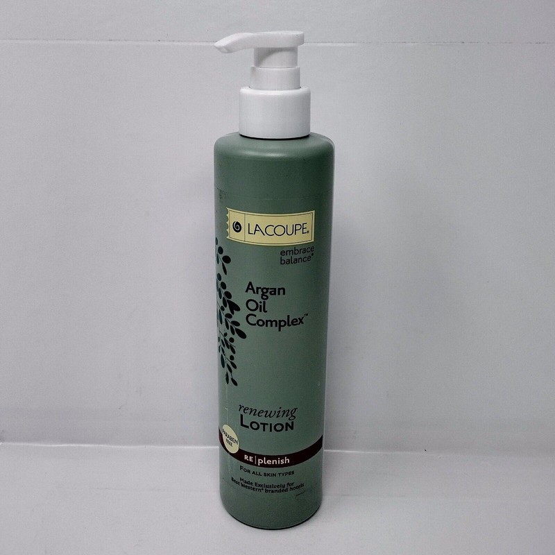 Lacoupe 360ml Argan Oil Body Lotion Dovelok Dispenser Full Size