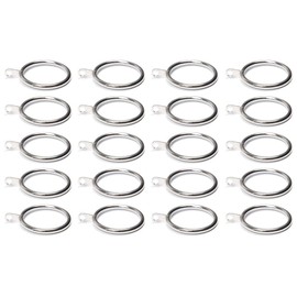 TopHomer Curtain Rings Curtain Metal Curtains Hanging Rings Pack of 20