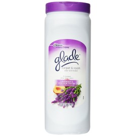 Glade Carpet and Room Refresher, Deodorizer for Home, Pets, and Smoke, Lavender and Peach Blossom, 32 Oz