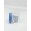 Sterile Specimen Cups with Lids: 4oz Transparent Urine Collection Cup