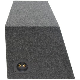American Sound Connection H115 1 x 15-Inch Deep Angle Round Sub Box (Single)