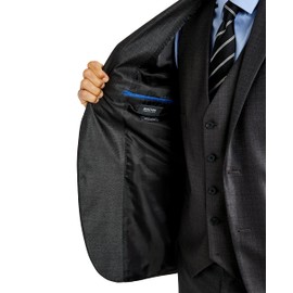 Kenneth Cole REACTION Men's Jackets, Gun Metal, 38 Regular