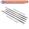 ZONFANT 4 Pcs Car Outer Door Window Moulding Trim Weatherstrip