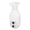 Home Security Camera 1080P Dual Lens 15X Magnification E27 Colorful
