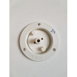 3D Cabin Motorhome Water Filler Cap with hose connector : Fits Fiamma type : WHITE adapter