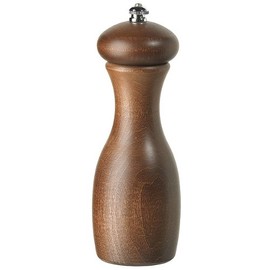Fletchers' Mill Marsala Collection Pepper Mill, Walnut Stain - 7 Inch, Adjustable Coarseness Fine to Coarse, MADE IN U.S.A.