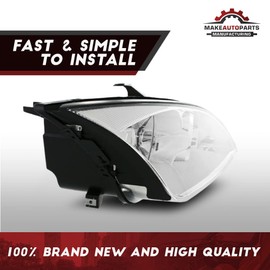 Make Auto Parts Manufacturing Passenger Right Side Composite Headlight Assembly For Ford Focus 2005 2006 2007 - FO2503210
