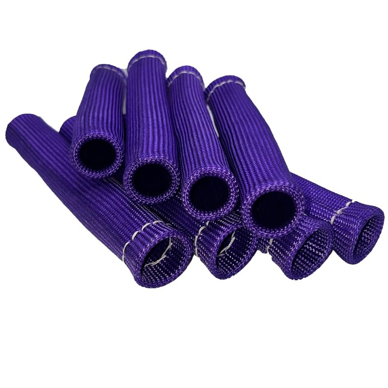 8 PCS Spark Plug Heat Shield Sleeve 2500° Spark Plug
