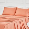 JELLYMONI Full Sheet Sets Orange - 400 Thread Count 100%